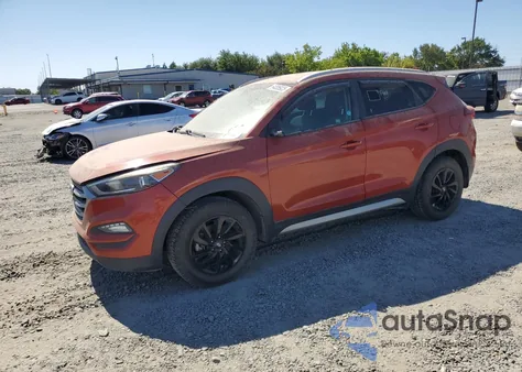 2017 Hyundai Tucson Limited z USA, uszkodzony, nr VIN KM8J3CA42HU387925
